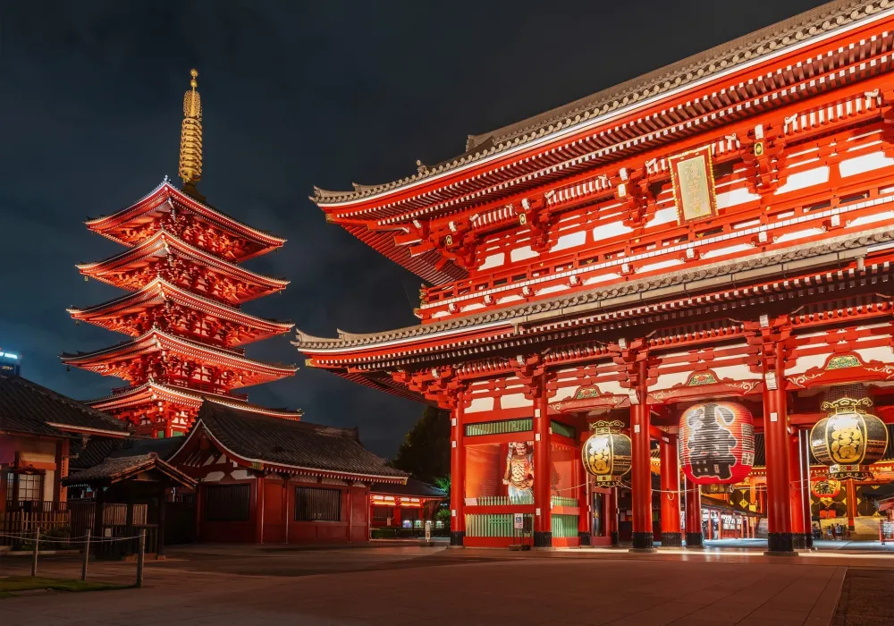 The Senso-Ji Temple in Asakusa, Tokyo, Japan, Salt Road, Guided by Nature