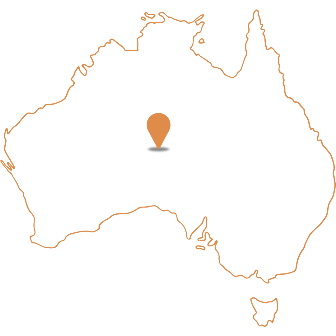 Australia map 3