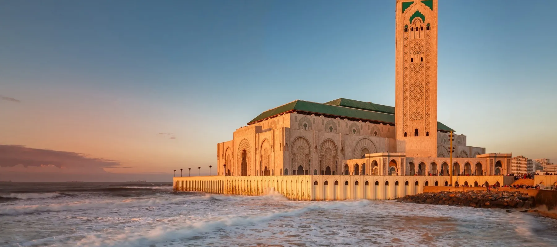 Hassan II Mosque, Casablanca City, Magic of Morocco Walk, Guided by Nature