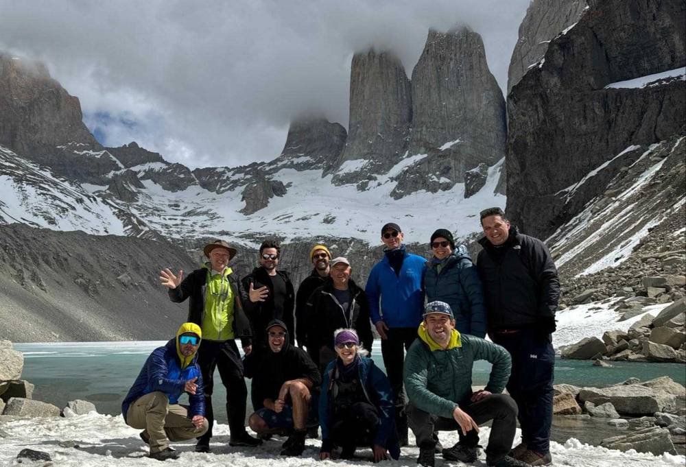 Guided by Nature Patagonia hike group shot